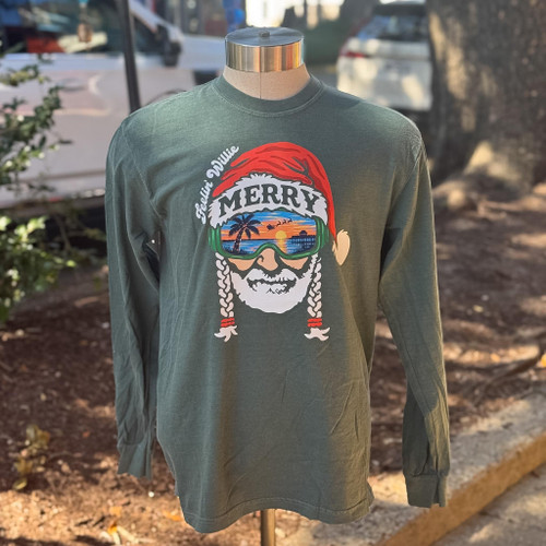 Feelin' Willie Merry Coastal Long Sleeve Tee