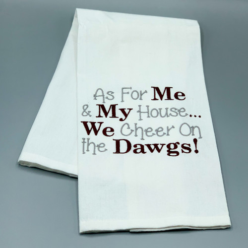 Dawgs Tea Towel