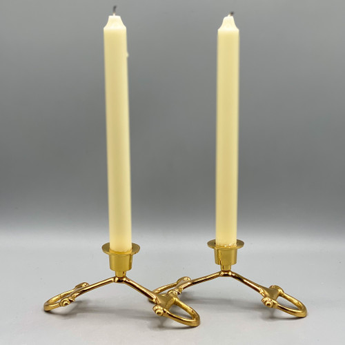 Brass Horse Bit Taper Holder