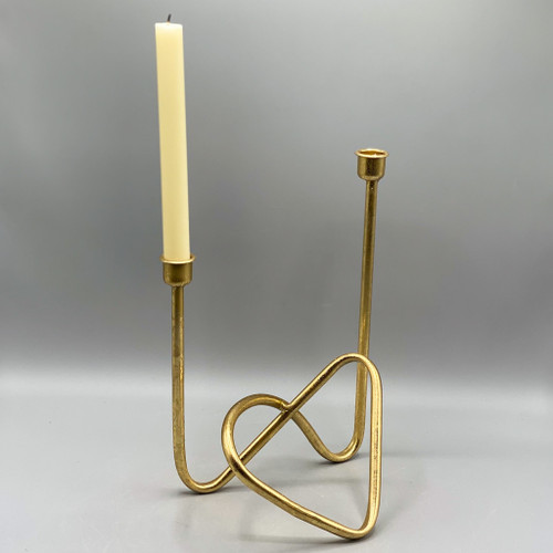 Metal Golden Candle Holder