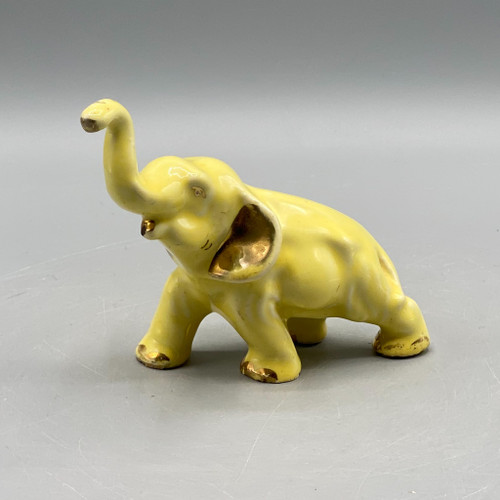Vintage Yellow Elephant