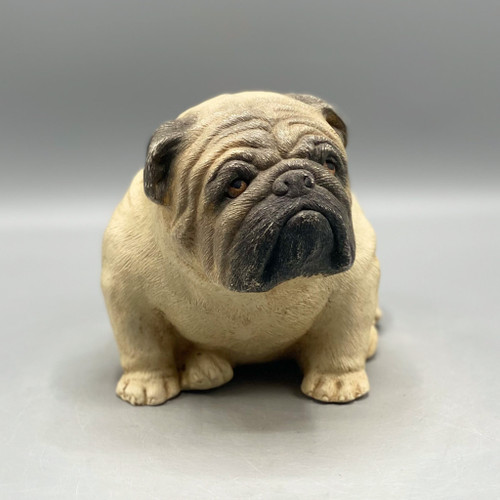 Vintage Pug Statue