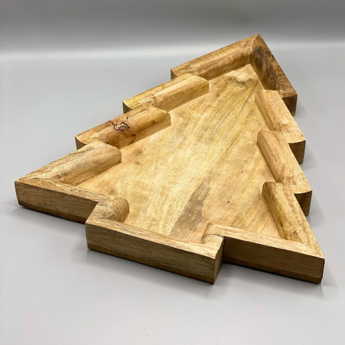 Mango Wood Tree Shaped Tray