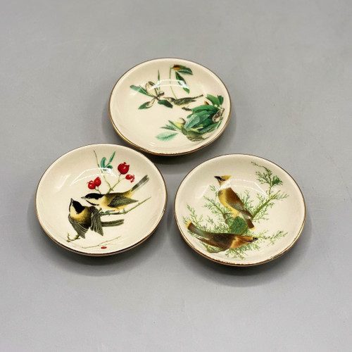 3" Plate w/Bird Image