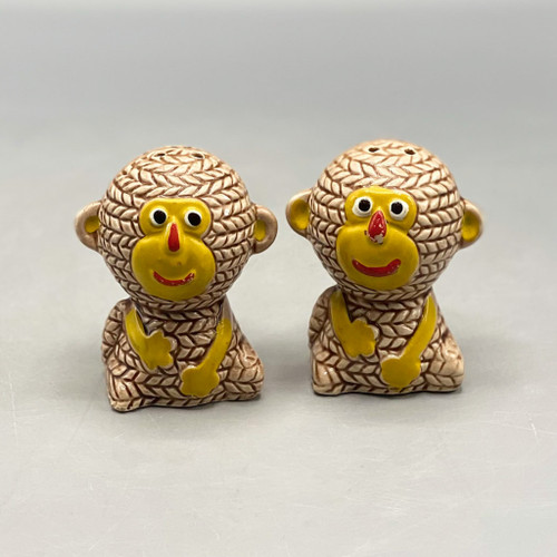 Vintage Monkey Salt & Pepper Shakers