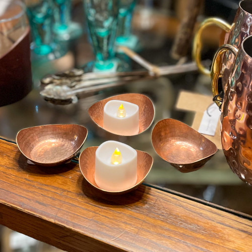 Copper Candle Holder