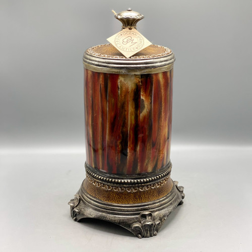 Vintage Cigar Humidor Canister