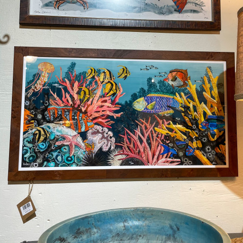 Dolan Geiman Coral Reef Limited Edition Framed Print