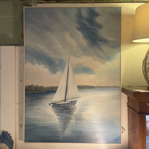 Evening Sail Canvas Wall Art