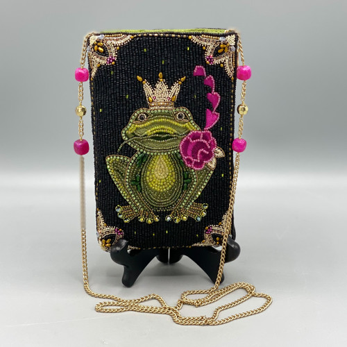 Kiss Me Frog Crossbody Cell Phone Bag