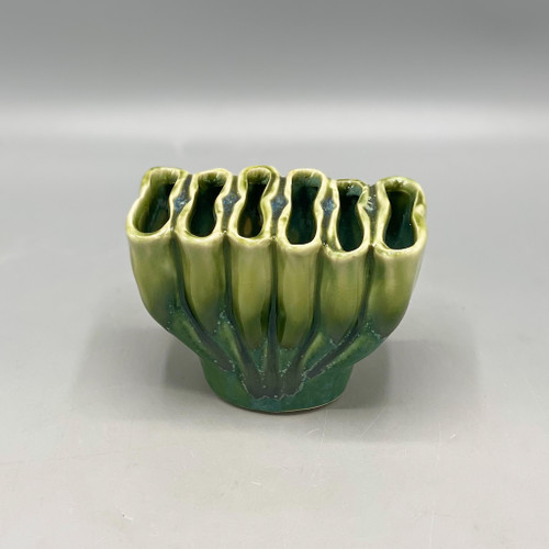 Stoneware Vase w/6 Sections