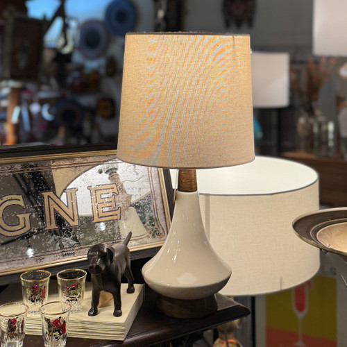 Small Poly/Ceramic Lamp