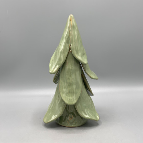 11" Ceramic Glaze Mint Tree 11" Ceramic Glaze Mint Tree