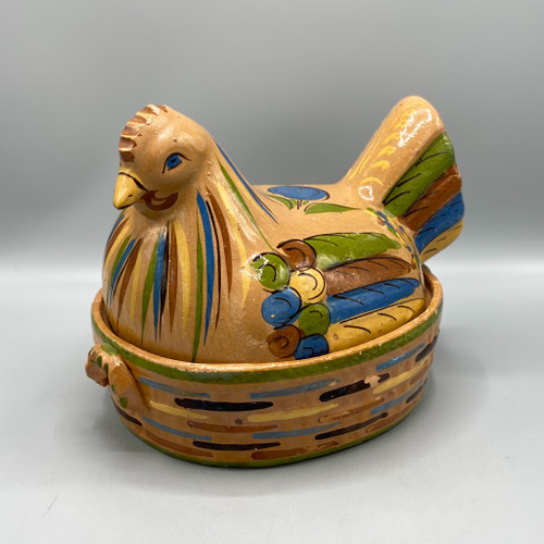 Vintage XL Vintage Tlaquepaque Chicken Casserole Dish