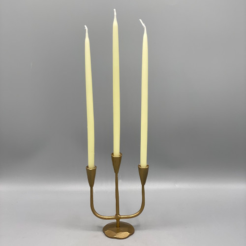 Hand Forged Iron Candelabra Thin Tapers