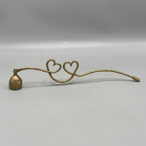 Heart Shaped Handle Iron Candle Snuffer