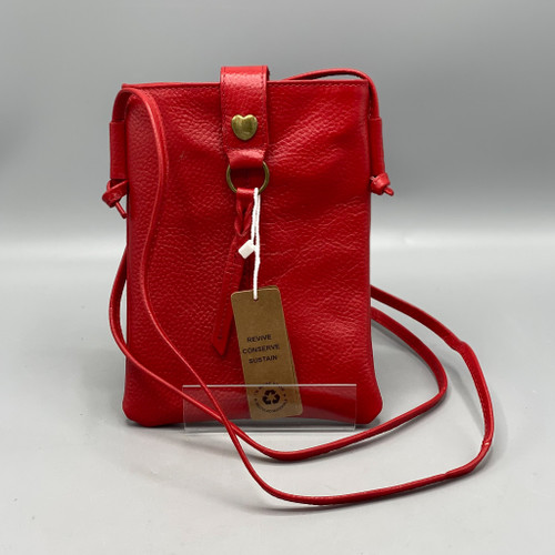 Vibrant Red Small Crossbody Bag