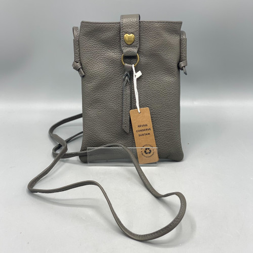Ash Grey Small Crossbody Bag