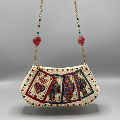 Shuffle Cards Crossbody Handbag