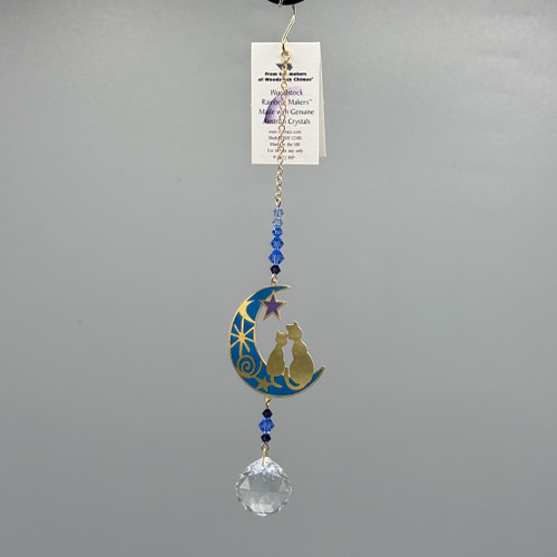 Crystal Dreams Cats Suncatcher