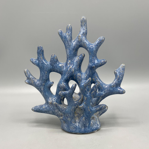 Blue Coral Sculpture