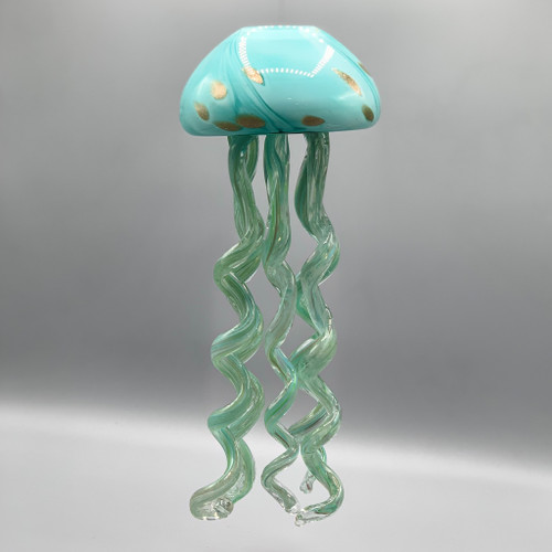 Small Jellyfish Artisanal Glass Windchime