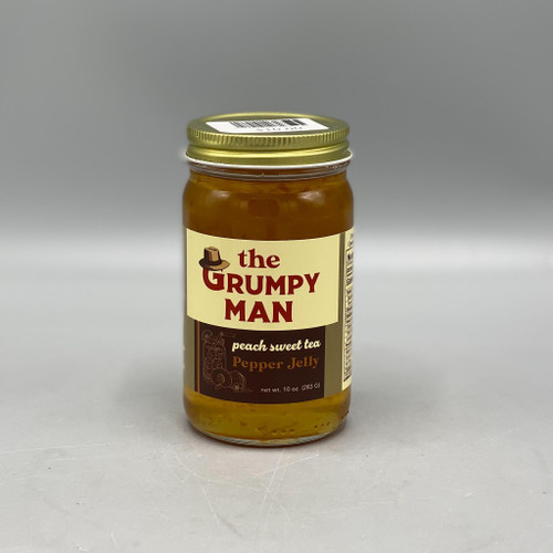 Peach Sweet Tea Grumpy Man Pepper Jelly