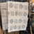 White Koumantou Bogolan Mali Mud Cloth