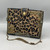 Untamed Leopard Print Beaded Crossbody Handbag