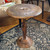 Carved Mango Wood Spiral Leg Accent Table
