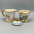 Sugar & Creamer Set w/Bamboo Style Edges