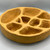 Handmade Paper Mache Organic-Sectioned Shelf/Tray