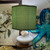Scalloped Green Shade Table Lamp