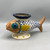 Footed Fish Shaped Vase
