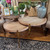 Rattan Nesting Coffee Table