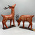 Recycled Metal Folk Reindeer