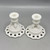 Set of 2 Vintage Taper Candle Holders