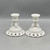 Set of 2 Vintage Taper Candle Holders