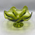 Vintage Viking Glass 6 Petal Pedestal Compote