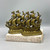 Antique Solid Bronze Ships Bookends