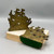 Antique Solid Bronze Ships Bookends