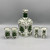 Agave Tequila Decanter Set w/4 Shot Glasses
