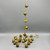 Mercury Glass Ornament Garland