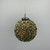 Iridescent Sequins Glass Ball Ornament