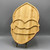 Bamboo Santa Head Serving Board w/4 Sections