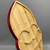 Bamboo Santa Head Serving Board w/4 Sections