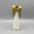 Angel Figurine w/Heart & Glitter