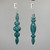 Blue Glass Finial Ornament