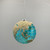 Blue & Gold Globe Ornament