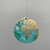 Blue & Gold Globe Ornament
